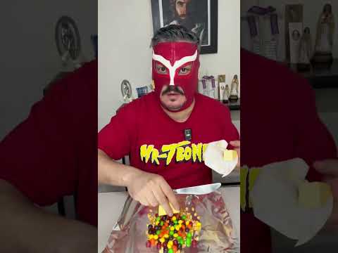 Lifehack para hacer palomitas arcoíris con dulces confitados| Yo Soy Mr.Tbone