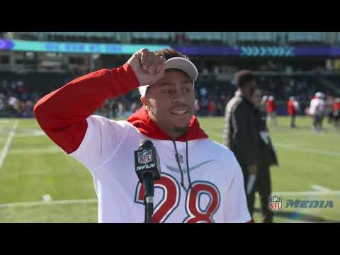Jonathan Taylor Talks First Pro Bowl Experience video clip