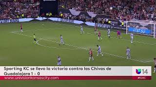 Chivas del Guadalajara cae 1 - 0 frente al Sporting KC