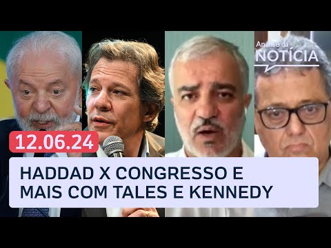 Haddad, Pis e Cofins; eleições na Europa e mais notícias ao vivo | Análise da Notícia| 12/06/2024