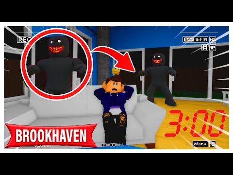 PROBANDO HACKS de TERROR a LAS 3 DE LA MAÑANA en BROOKHAVEN - Roblox YoSoyLoki