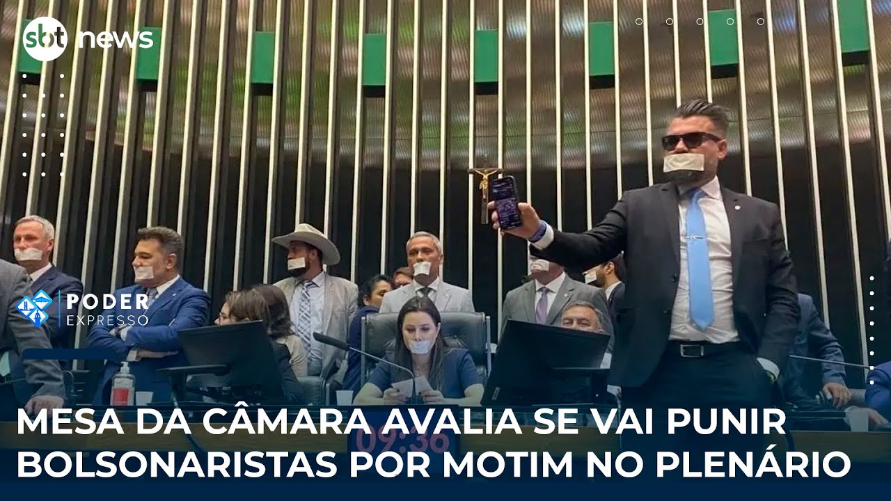 Mesa da Câmara avalia se vai punir bolsonaristas por motim no Plenário | SBT News