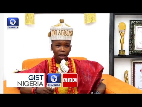 YouTube video thumbnail: Africa’s Youngest Title Holder: Meet 9-Year-Old Encyclopedia of Yoruba Proverbs
