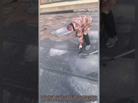 Lifting Synthetic Mold-Like Flooring to Inspect and Maintain Building Structures