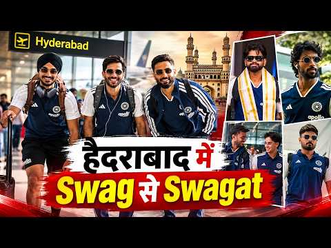 LIVE : Team <strong>India</strong> Arrives in Hyderabad Ahead of <strong>India</strong> vs West Indies 4thT20