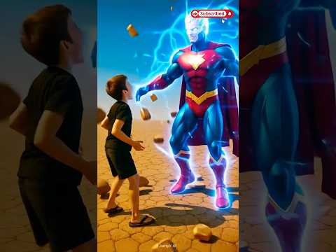 Laptop se super hero nikla | #shorts #ytshorts #shortsfeed #ai