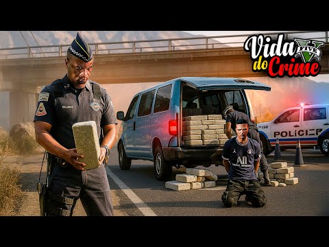 GTA V: VIDA DO CRIME | DEU RUIM NO TRAMPO PRO GRINGO! | EP. 12