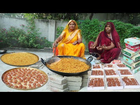 दीपावली के शुभ अवसर पर हमने बनाया बूंदी के लड्डू || Diwali Special Bundi ke Laddu