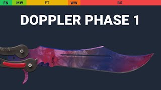 Butterfly Knife Doppler Phase 1 Wear Preview