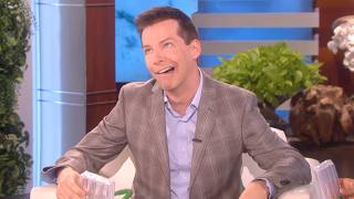 Thumbnail for the video "Sean Hayes Delivering Nonstop Comedy for 30 Minutes Straight" from TheEllenShow