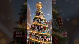 Christmas trees 🎄 as Georgia🇬🇪 Germany🇩🇪 USA🇺🇸 France Italy🇮🇹 #georgia #christmas #travels