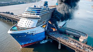 AS MAIORES COLISÕES E ERROS DE NAVIOS FLAGRADOS PELAS CÂMERAS
