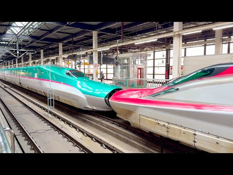 Super Fast!! Experience Japan's Fastest Bullet Train Up Close | Hayabusa 🚄