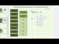 Division of Money and Remainders