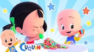 Sorpresas de la Familia Dedo . Cleo y Cuquín en Español.
