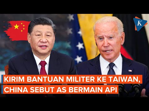 Kirim Bantuan Militer ke Taiwan, China Sebut AS Sedang Bermain Api