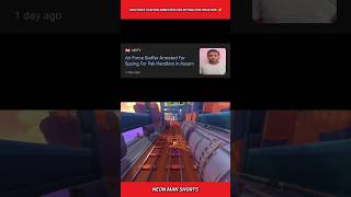 Air force staffer Arrested for Spying for Pakistan! 😡 #shorts