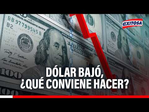 🔴🔵 Dólar bajó, ¿Qué conviene hacer?