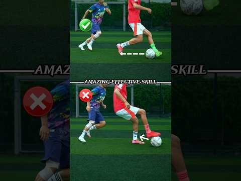 AMAZING EFFECTIVE SKILLS TUTORIAL ⚽️.#football #footballskills #soccer #amazingskills #shotrs