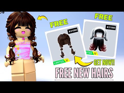 HURRY!!! NEW FREE HAIRS AND faces😍 !! GET IT NOW BEFORE IT IS ALL SOLD OUT !! (2024)