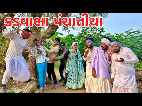 કડવાભા પંચાતીયાનો દિકરો ચોરી કરતા પકડાયો // Gujarati comedy video // vagubha comedy