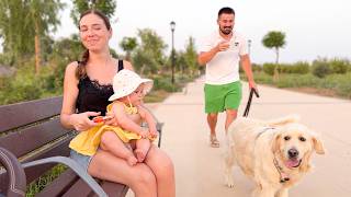 Can Our Golden Retriever Find Mom and Baby?