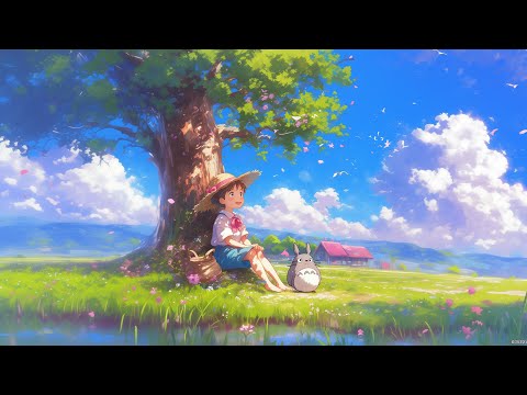 Ghibli Vibes - Peaceful Piano Music for Stress Relief, Relaxation, Sleep