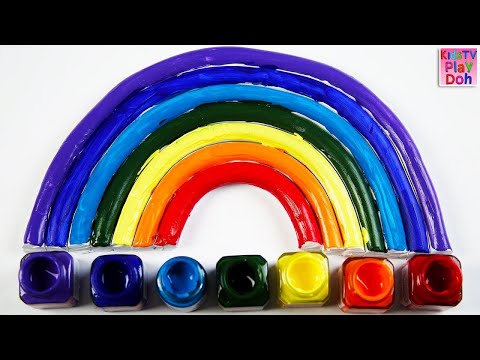 Learn Rainbow Colors Names in English for Kids + More Educational Videos
