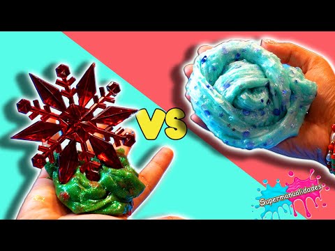 Slime navideño Barato VS Caro - Supermanualidades