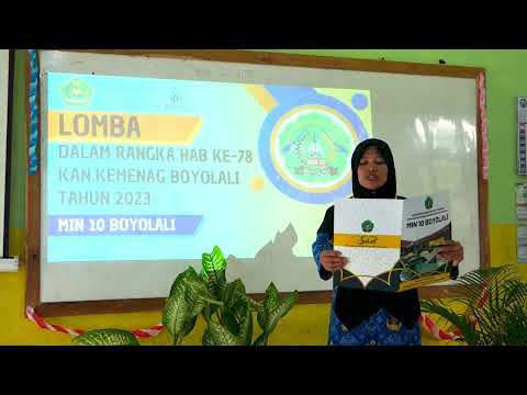LOMBA MEMBACA TEKS PRASTYA KORPS PEGAWAI REPUBLIK 