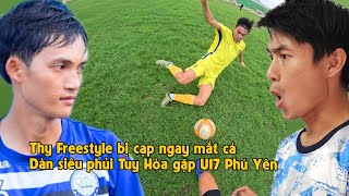 THY FREESTYLE đá bóng ở SVĐ TUY HÒA siêu phủi ĐỨC KUN trổ tài sân 11 chọt khe siêu đỉnh