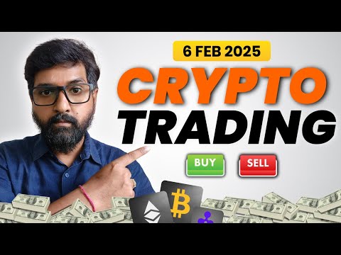 Live Crypto Trading | Bitcoin Trading Live |6 FEB 2025 #crypto #bitcoin