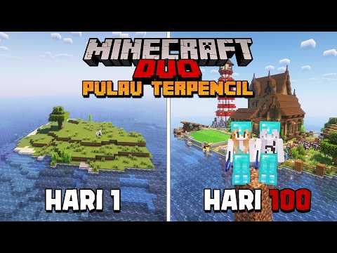 100 Hari di Minecraft PULAU TERPENCIL !!!