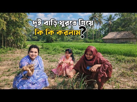 আপার শ্বশুরের দুই বাড়ি ঘুরতে গিয়ে কি কি করলাম  | Daily Family Vlog | Tanvir & Rabeya