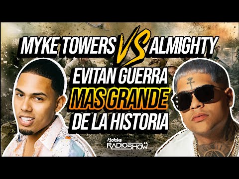 MYKE TOWERS VS ALMIGHTY - EVITAN LA GUERRA LIRICAL MAS GRANDE LA HISTORIA DE LA MUSICA!!!