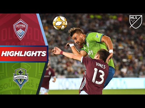 Colorado Rapids vs. Seattle Sounders FC | HIGHLIGHTS - September 7, 2019 Colorado Rapids vs. Seattle Sounders FC | HIGHLIGHTS - September 7, 2019