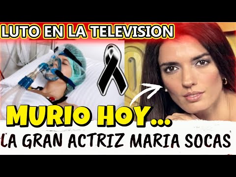 Murio hoy la reconocida ACTRIZ Maria Socas (El cancer se llevo a la estrella de las telenovelas)