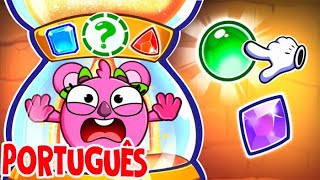 Desafio do Cubo Mágico ✨ | Músicas Divertidas para Crianças e Cantigas de Roda 😻🐨🐰🦁