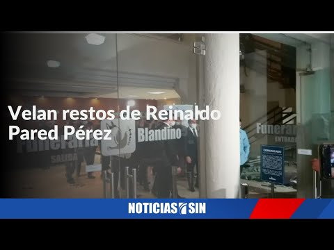 Velan restos de Reinaldo en privado