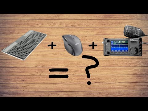 Xiegu X6100 Keyboard and Mouse... WHY???