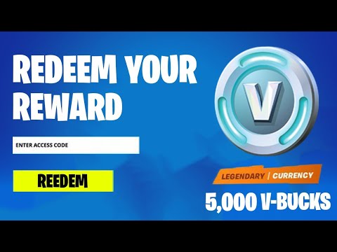 Fortnite Vbucks Reedeem Coupon 11 21