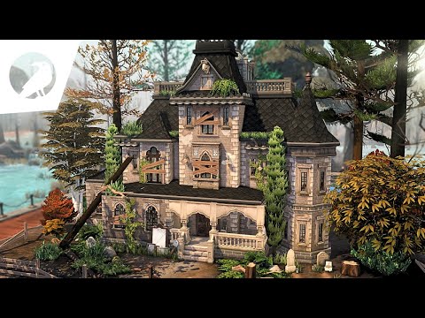 Haunted Mansion 👻| The Sims 4 - Speed Build (NO CC)