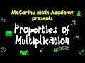 Properties of Multiplication