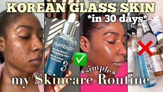 THE SKINCARE ROUTINE THAT FINALLY CLEARED MY ACNE & HYPERPIGMENTATION | KOREAN SKINCARE + GLASS SKIN