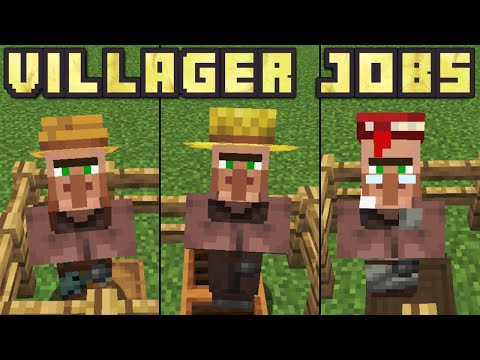 Minecraft Villager Jobs 1 16 Jobs Ecityworks