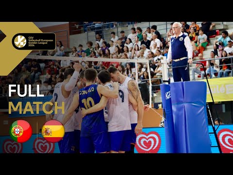 LIVE | Portugal vs. Spain - CEV Volleyball European Golden League 2024