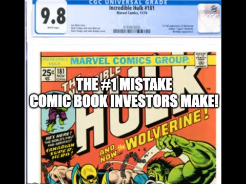 Incredible Hulk 181 CGC 9.8 & Comic Investing: Why You Should Avoid Books in the HIGHEST Grades!