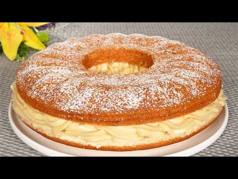 Kuchen in 5 Minute! Der berühmte französisch Kuchen, der in ihrem Mund schmilzt! Einfach und lecker