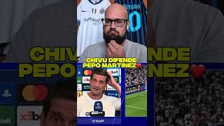 Le parole di Chivu in difesa di Martinez ❤️ un grande mister 🙏 #realmadridinter #pepomartinez #chivu