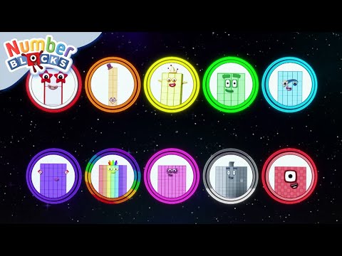 Learn Your Tens in Order | Learn to Count for Kids | Number Cartoon | Numberblocks
